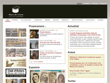 Tablet Screenshot of museudelcinema.cat